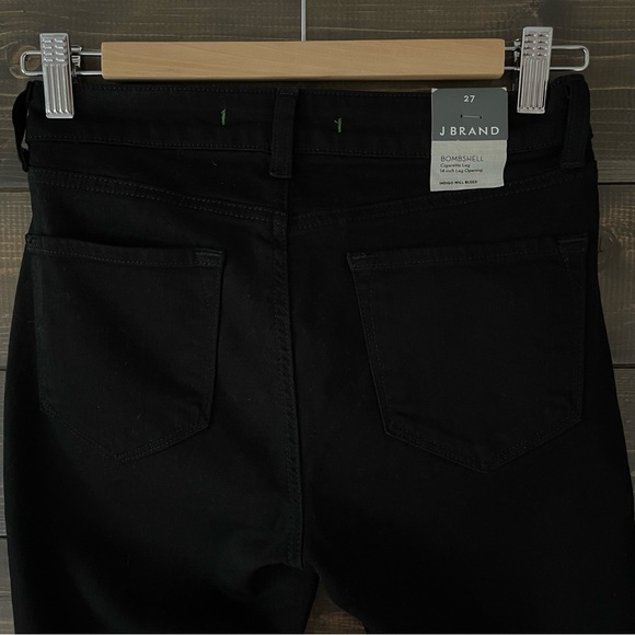 J BRAND Bombshell Jeans - Size 27 Curvy Fit Cigarette Leg - Picture 3 of 5